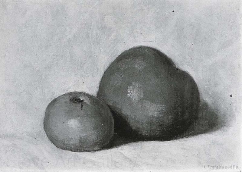 Giovanni Giacometti Two apples